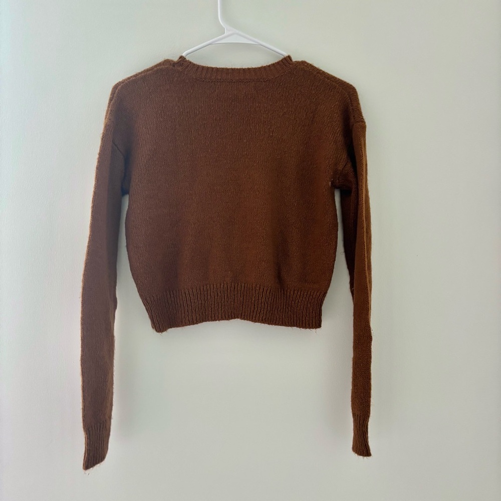 rust colored sweater - Picture 3 of 3